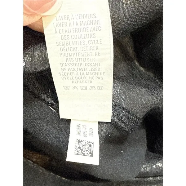 Offline Aerie High Rise Faux Leather Legging Black Preppy‎ Career City Sleek Lg - Image 10