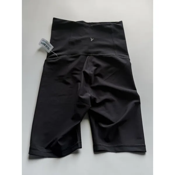 Old Navy Active Powersoft Extra High-Rise Bike Shorts Black Go-Dry XS 8in Inseam - Image 2