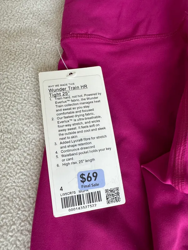 Lululemon Wunder Train High-Rise 25” Tight - Image 6