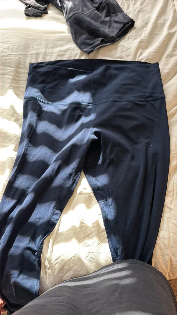 Lululemon Leggings Align 28" Navy Blue - Image 2