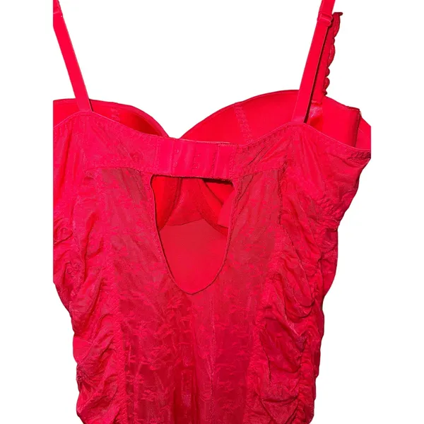 Victoria's Secret Hot Pink Sexy Little‎ Things Slip Dress - Image 3