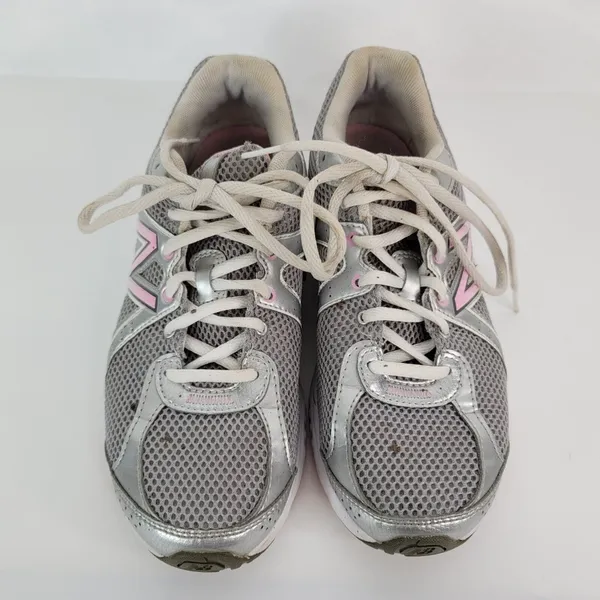 New Balance Womens Susan G Komen WW665KM Size 8 Gray Breast‎ Cancer Sneakers - Image 4