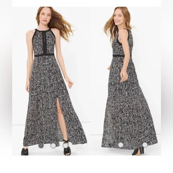 White House Black Market Patterned Maxi Dress - Image 2