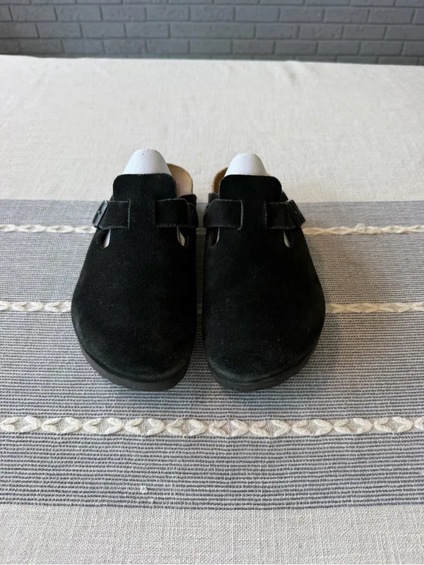 Birkenstock Boston Clogs Soft Footbed Black Size 39 Women’s 8 - Image 4