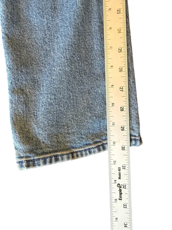 MOTHER High Waisted Rider Skimp Jeans 28 Bloom and Doom Distressed Straight Leg - Image 12