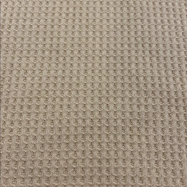Abercrombie & Fitch A&F Relaxed Waffle Knit L/S Turtleneck Cream Top Cream SMALL - Image 4