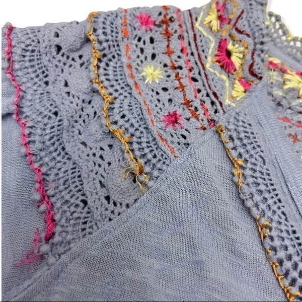 Free People Siesta Fiesta Pullover Blouse - Image 10