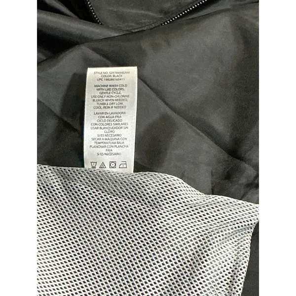 Weatherproof Women's Medium Black Waterproof Hooded Rain Jacket NWT - Image 8
