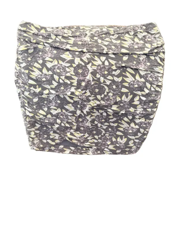 Free People Essential Scrunch Skirt Grey Combo Women's Size L - Image 5