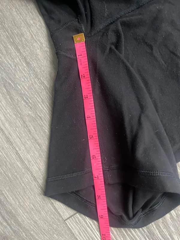 Aritzia Tna Black Active Spandex Bike Shorts Workout Yoga Pilates Running Size S - Image 6