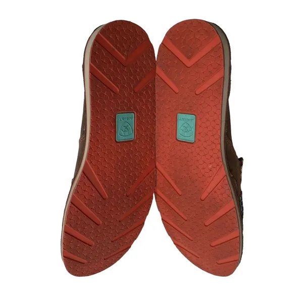 Ariat Cruiser Palm Brown Serape Mesh‎ Slip On Shoes Womens Sz US 9 - Image 12