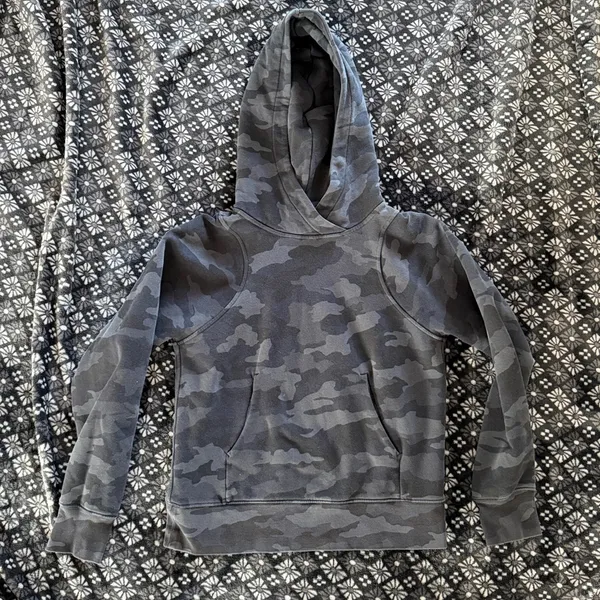 Lululemon Loungeful Hoodie Heritage 365 Camo Deep Coal - Image 2