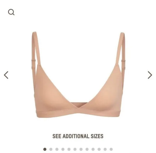 FITS EVERYBODY TRIANGLE BRALETTE - Image 2