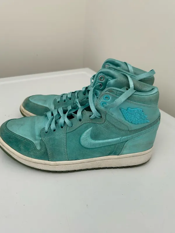 Nike Air Jordan Women’s 1 Retro High Soh Light Aqua Size 8.5 - Image 4