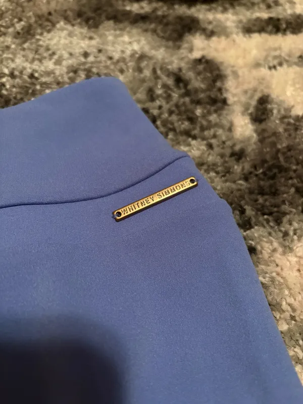 Gymshark Whitney Simmons Leggings beautiful blue - Image 2