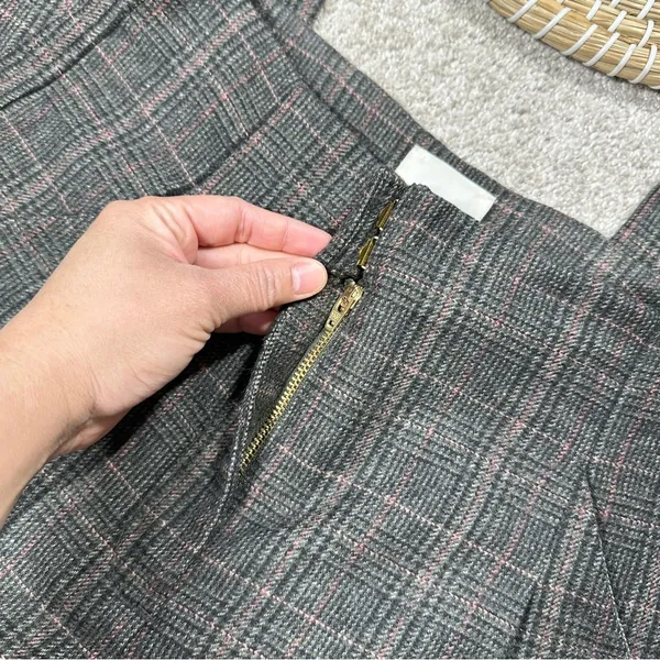 Wilfred Wool Cashmere Blend Chambéry Plaid Pants Cropped Pleated Tartan Size 0 - Image 11