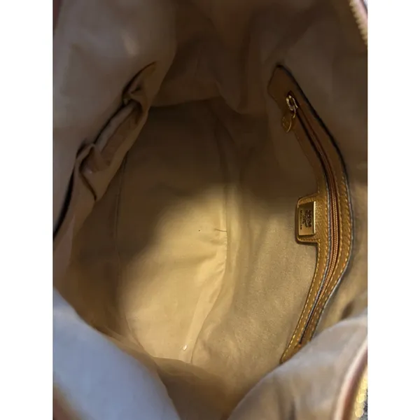 MCM Aren Hobo in Visetos Coated Canvas - Cognac - Image 12