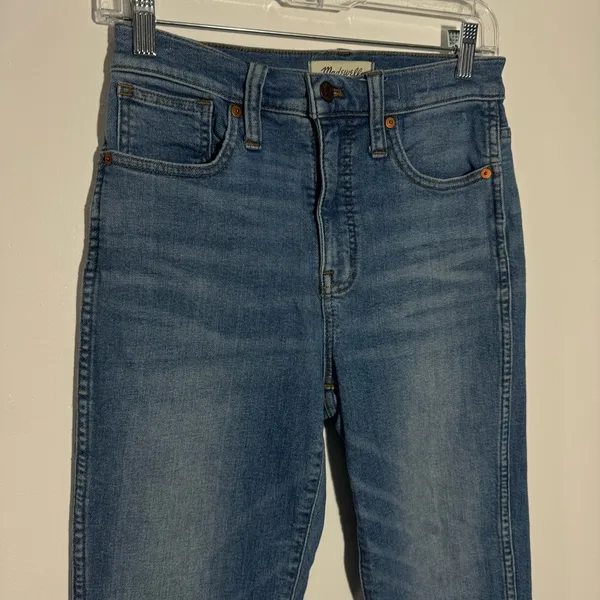 Madewell Stovepipe Jean Euclid Wash Size 26‎ Minimalist Casual Preppy - Image 3