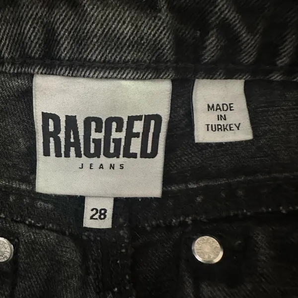 Ragged Priest Wide Leg Jeans Size 28 - Image 5