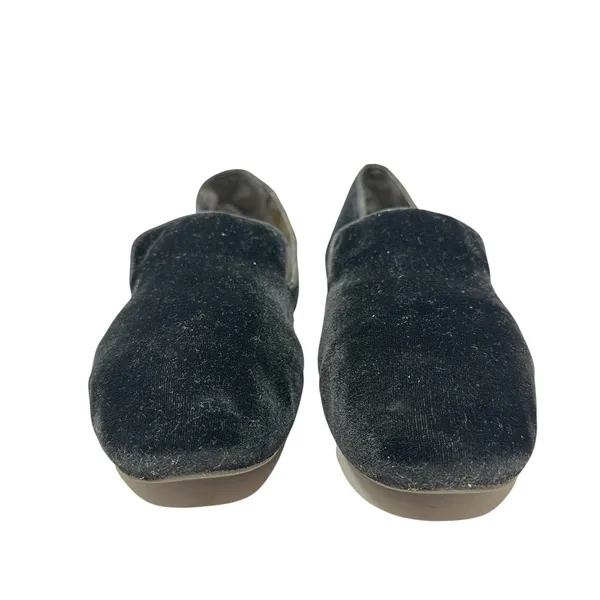 Birdies The Starling Velvet Flat‎ Loafers Black Size US 8 - Image 3