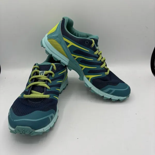 Inov-8‎ Trailtalon 235 000715-NYBLYW Womens Sz 8 Blue Athletic Hiking Shoes - Image 6