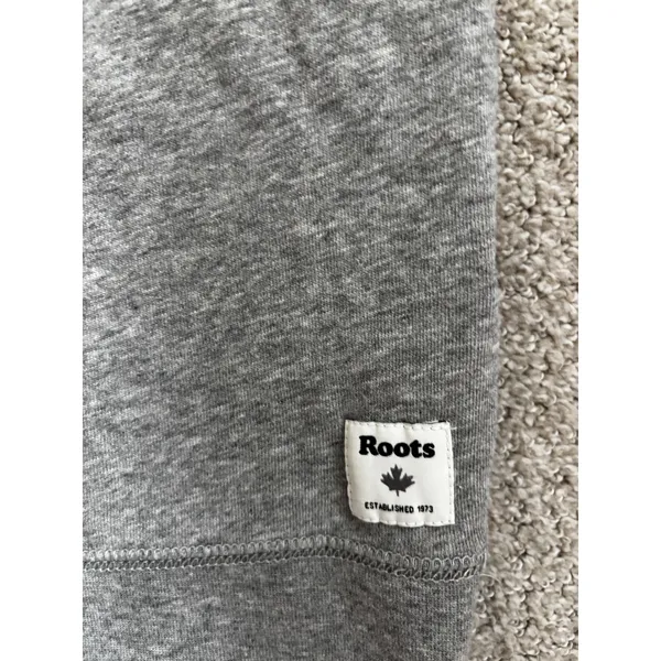 Roots Canada‎ Sweatshirt Dress XXS Grey Crewneck Loungewear Athleisure - Image 5