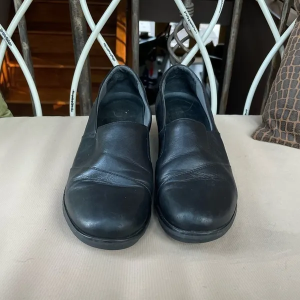 Dansko Julia Leather Milled Nappa Shoe‎ in Black Size 10.5-11 or 41 - Image 3