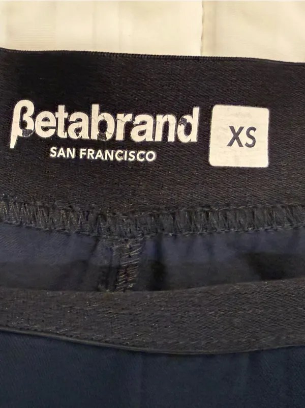 Betabrand Straight Yoga Leg Pants in Black - Image 3