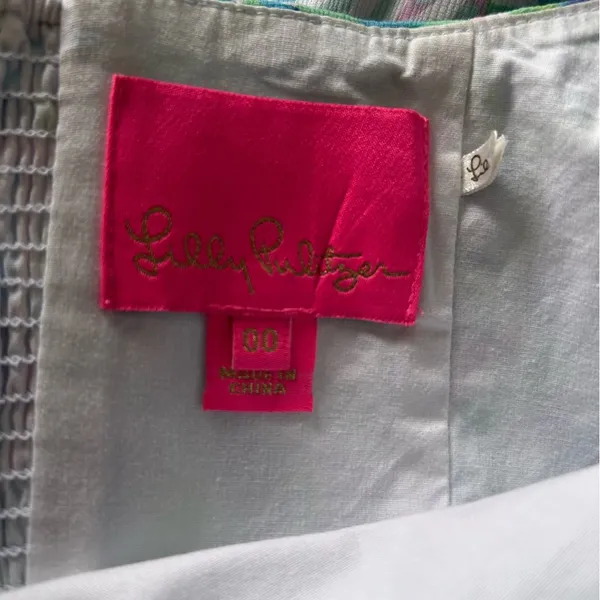 Lilly Pulitzer Pink and White Dress - Image 10