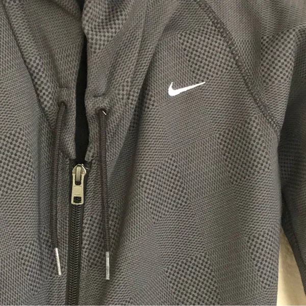 Nike Athletic Dept. Textured Design Zip Up Hoodie Size Small - Image 4