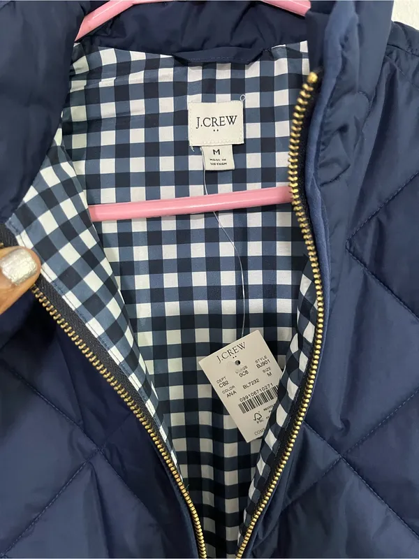 J. Crew Excursion quilted Down Fill Puffer Quilted Vest - Image 9