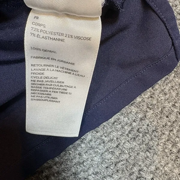 Figs Top Womens L Blue Catarina One Pocket Scrub Medical‎ Nurse Shirt - Image 6