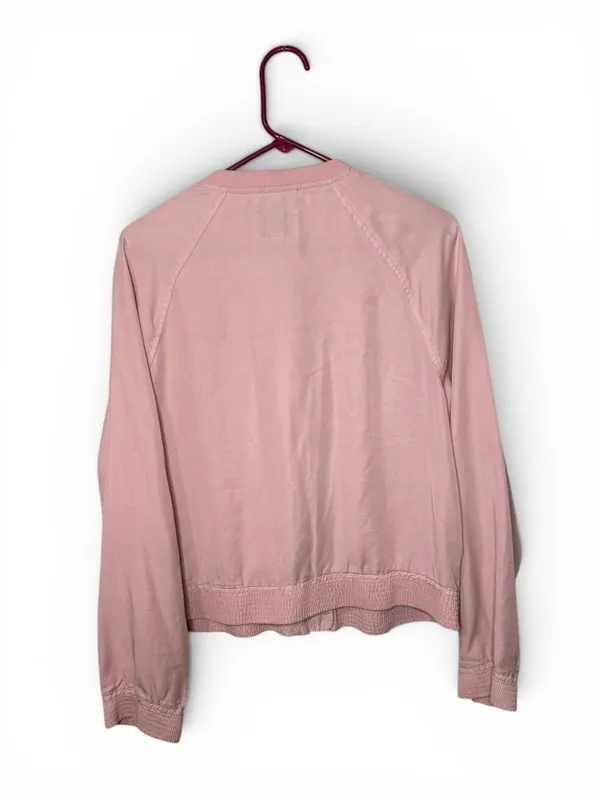 American Eagle Outfitters pink bomber jacket  - Image 2