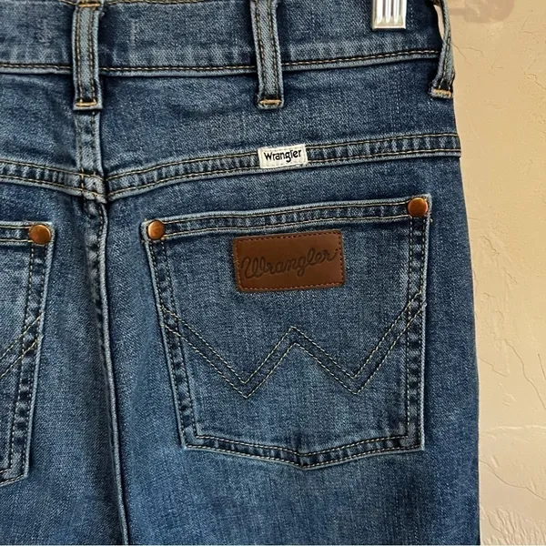 Wrangler Modern High Rise Bootcut Denim Jeans‎ - Image 8