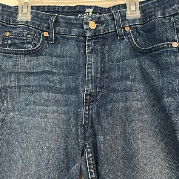 7 for All Mankind Midrise Cropped Skinny Jean - Image 3