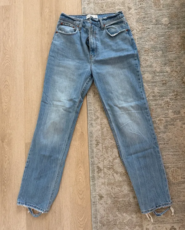 Ankle Straight Abercrombie Ultra High-Rise - Image 2