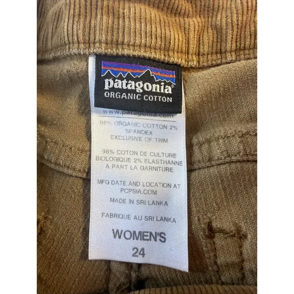 Patagonia Corduroy Shorts Rust Brown Women's 24 - Image 3