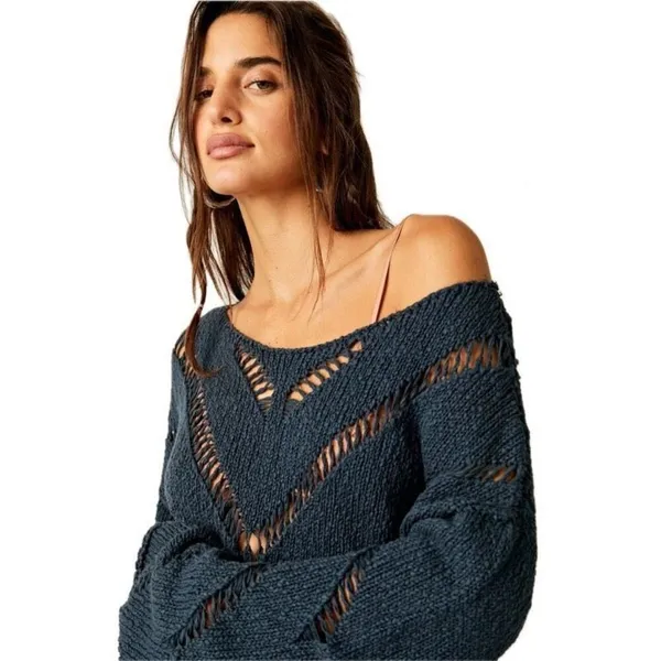 ✨Free People Hayley Ocean Sz Xs Sweater✨ - Image 3