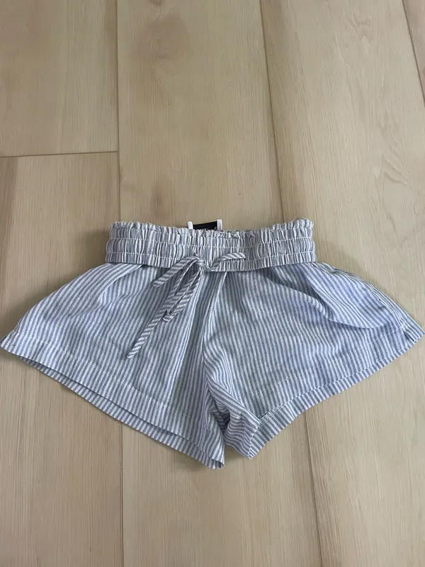 Princess Polly Striped Linen Shorts - Image 2