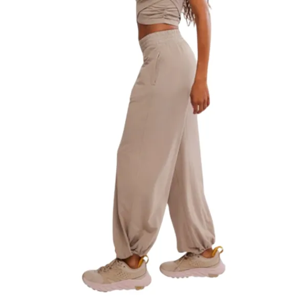 FP Movement Baggy Jogger Pant Sz L Gray Relax Stylish Balloon Style Chic Travel - Image 3