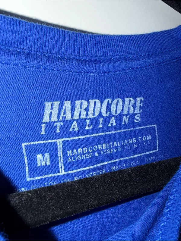 Blue Italia Short Sleeve Cropped Tee - Image 3