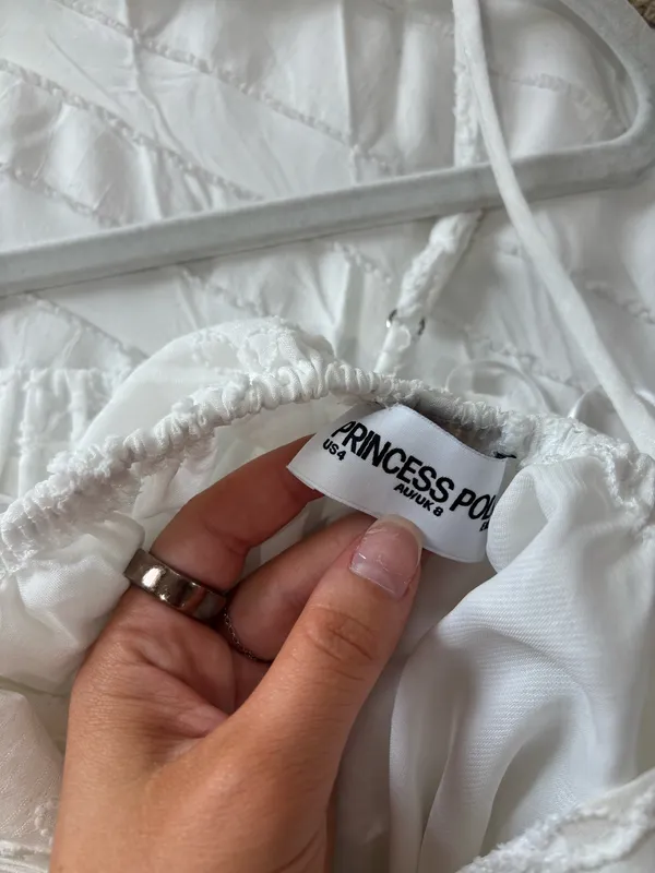 Princess Polly white mini dress  - Image 4