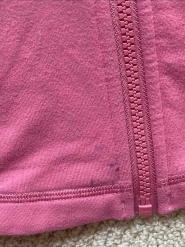 LULULEMON Define Jacket Luon Cherry Tint Pink Size 6 Full Zip RARE GUC - Image 5