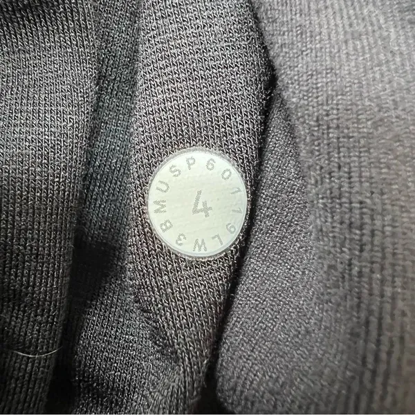 Lululemon Rulu Rally Wrap Long Sleeve Jacket Top Size 4 Black - Image 13