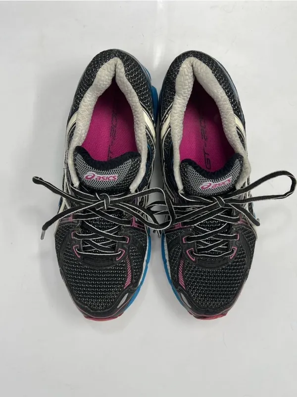 ASICS GT-2000 Running Shoes Women’s Size 8 Black Blue Pink Athletic Sneakers - Image 4