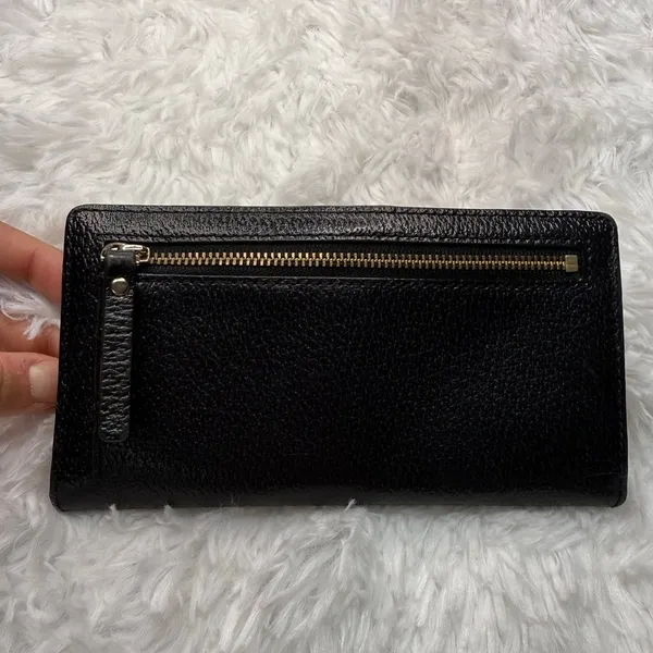 Kate Spade Black Bi-fold Wallet - Image 2