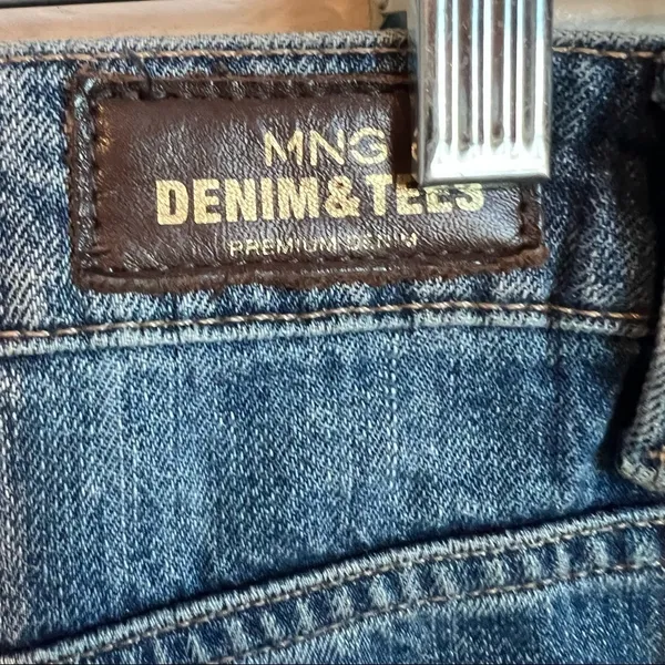MNG‎ Mango Angie Boyfriend Distressed Denim Jeans - Image 12