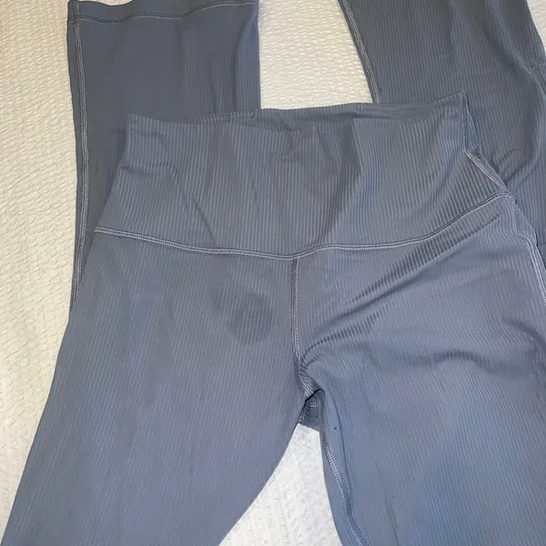 Lululemon Align High-Rise Ribbed Mini-Flare Pant *Regular Belgian Blue 6 women - Image 7
