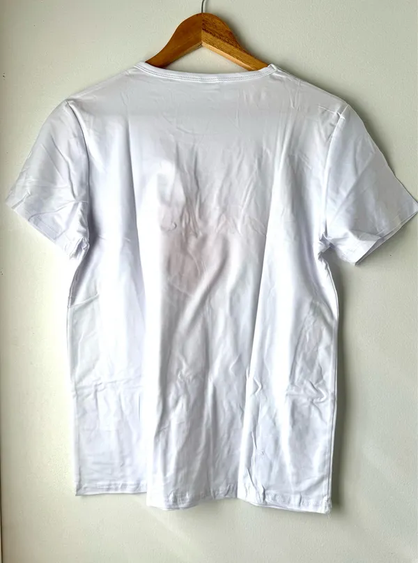 ❤️ Heart Print Shirt, Medium White - Image 2