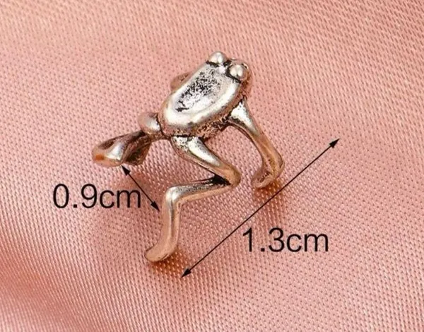Frog ear cuff Gray - Image 4